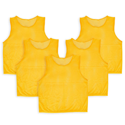 5Pcs Mesh Scrimmage Vests Soccer Basketball Team