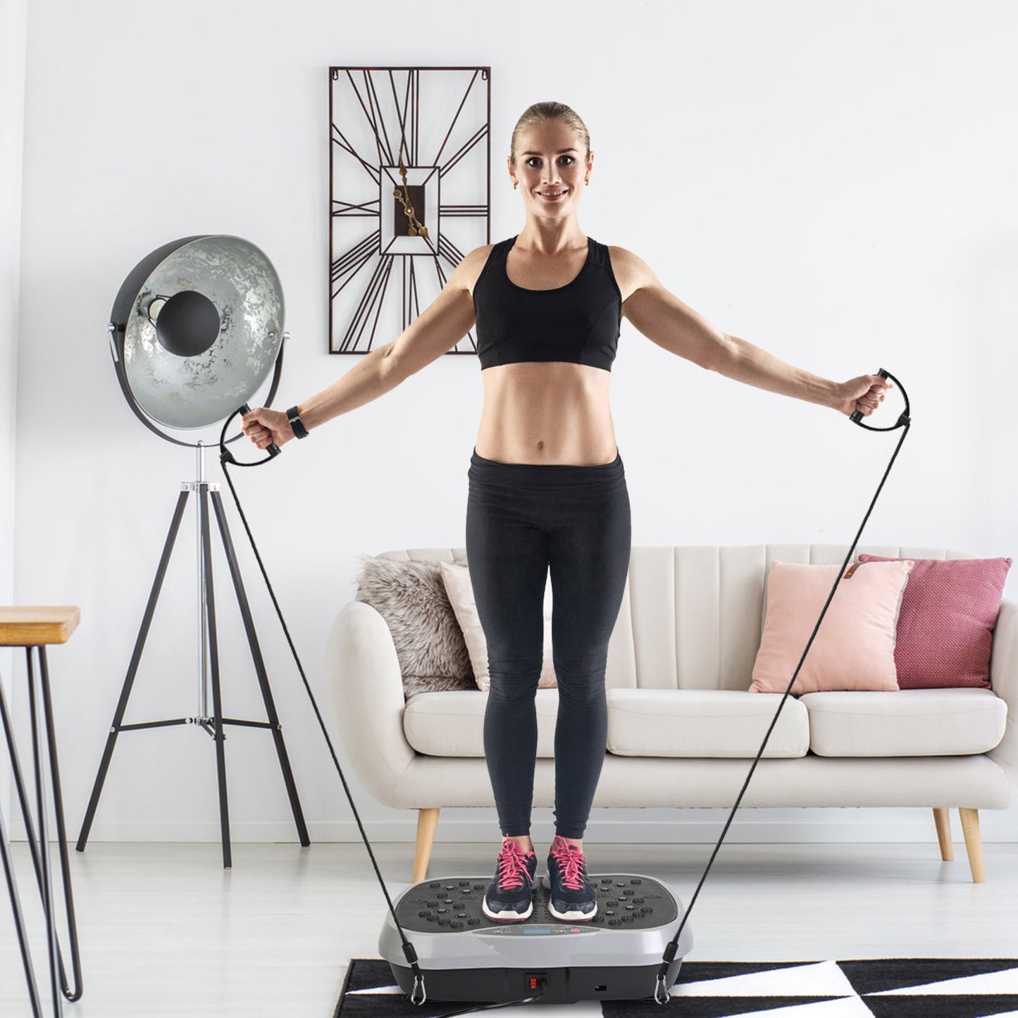 Vibration Exercise Machine With Remote Control