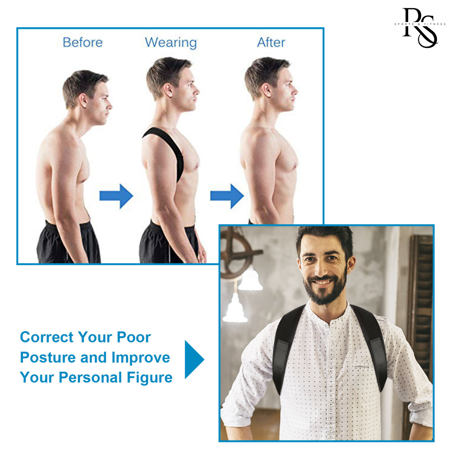 Adjustable Back Posture Corrector