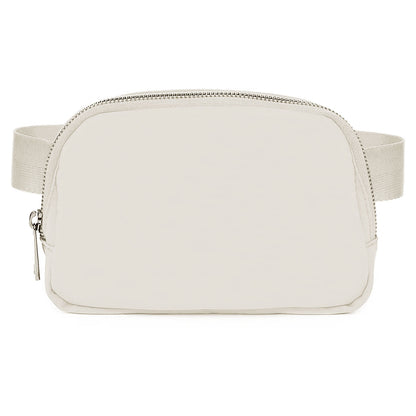 Sport Fanny Pack Unisex Waist Pouch Belt Bag Purse Chest Bag for Outdoor Sport Travel Beach Concerts Travel 20.86in-35.03in Waist Circumference with A