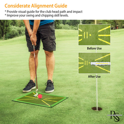 Golf Training Mat for Swing Detection