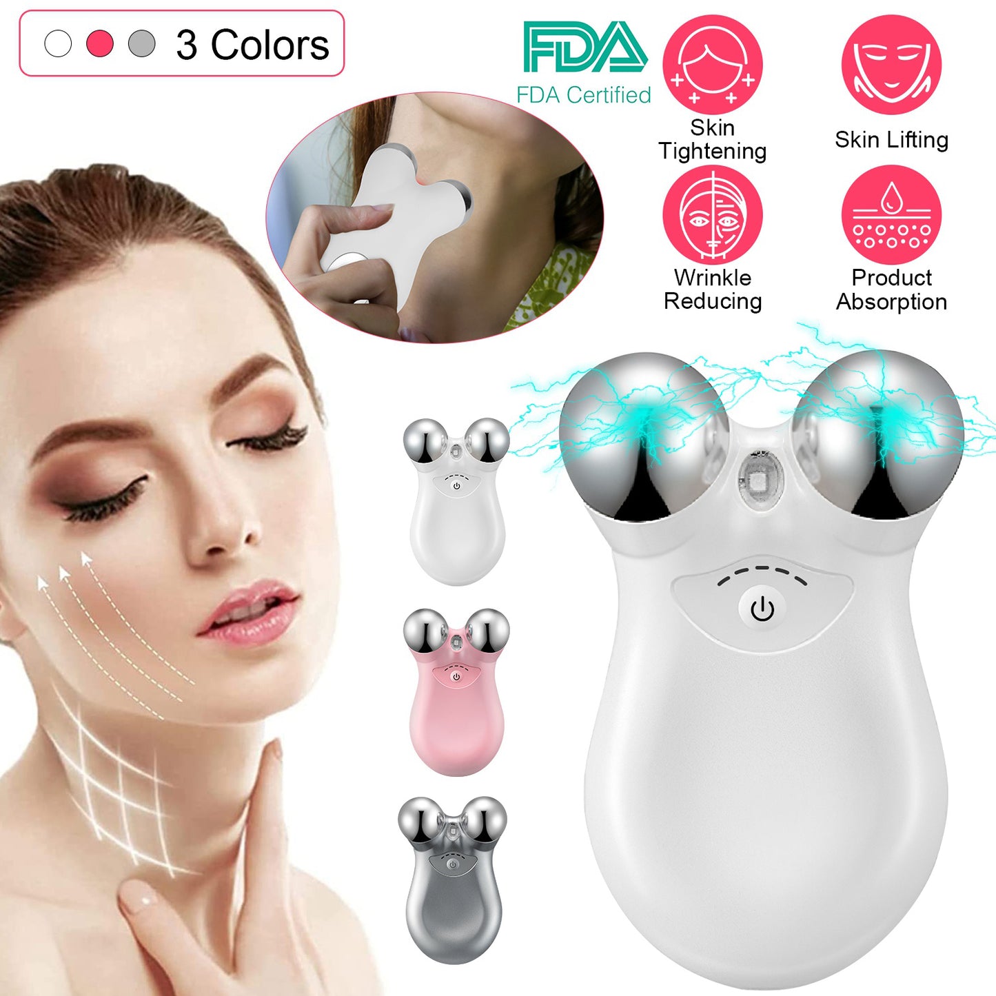 Micro-current Face Massager