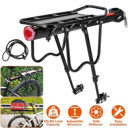 Bicycle Adjustable Cargo Rack