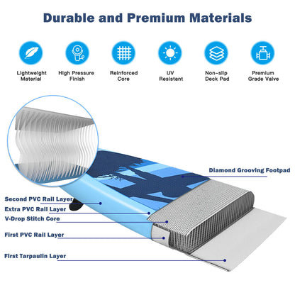 Adult Youth  Inflatable Stand Up Paddle Board-S