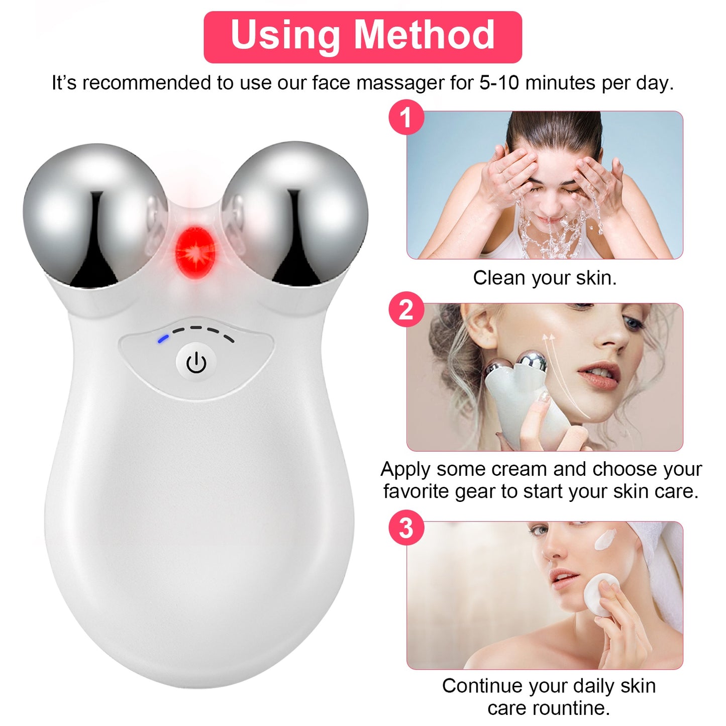 Micro-current Face Massager