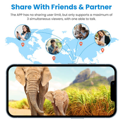 4G 4K 30FPS Solar Trail Camera Outdoor Wildlife Camera Motion Activated IP66 Waterproof with 140ºViewing Angle No Glow Night Vision SIM Card APP Contr