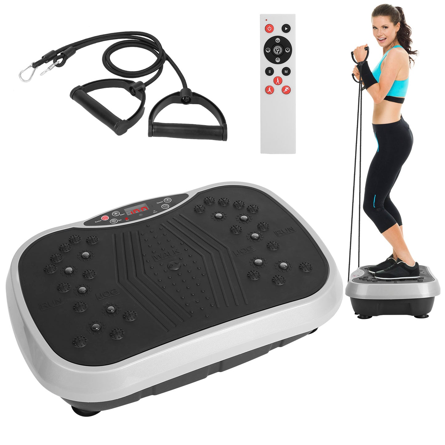 Vibration Exercise Machine With Remote Control