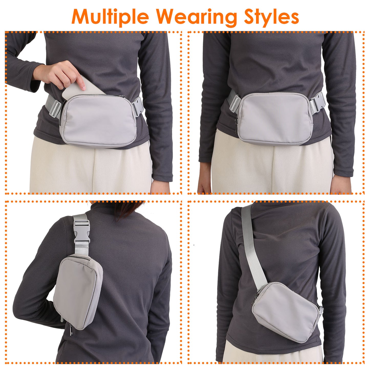Unisex Waist Pouch Belt Bag