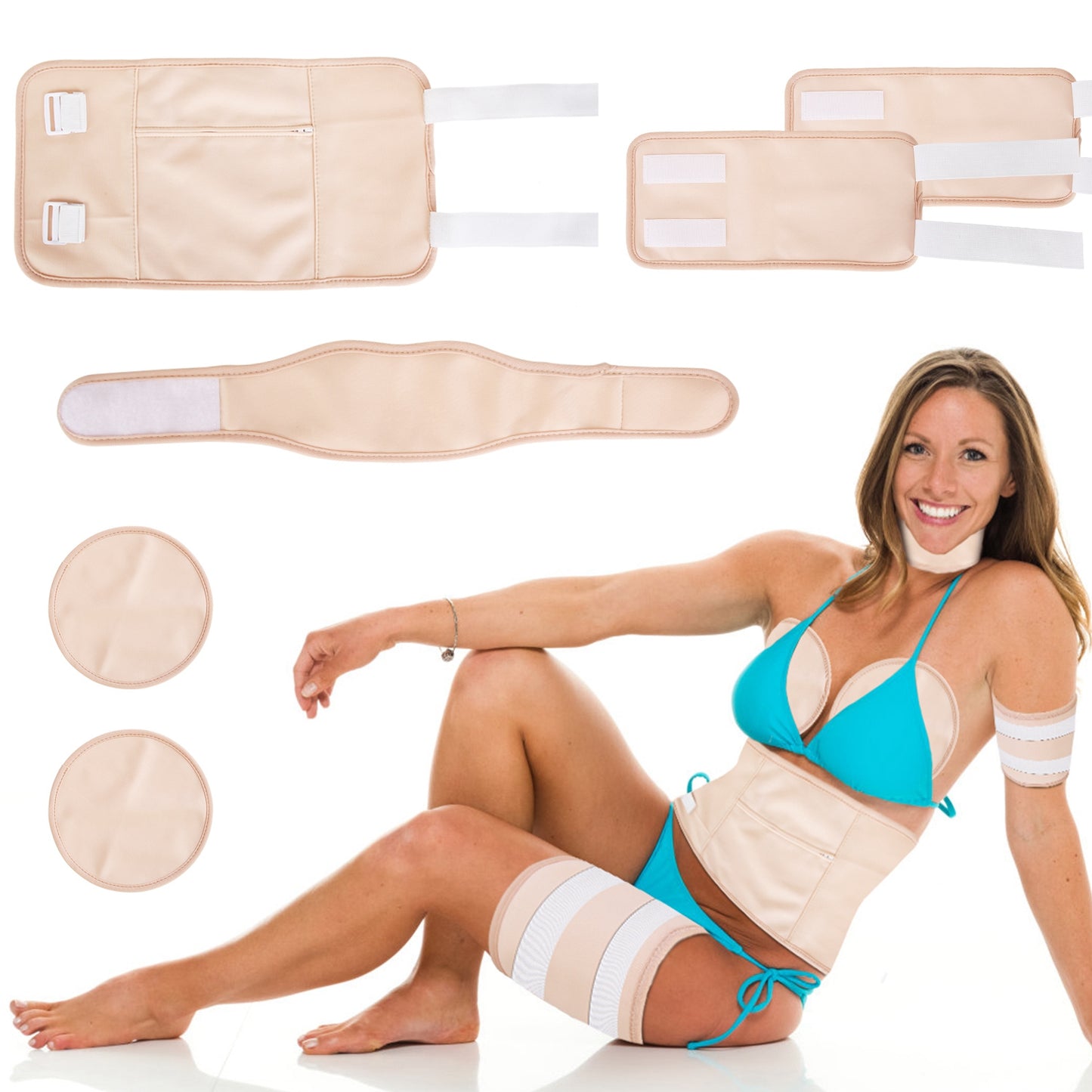 Castor Oil Pack Wrap Set