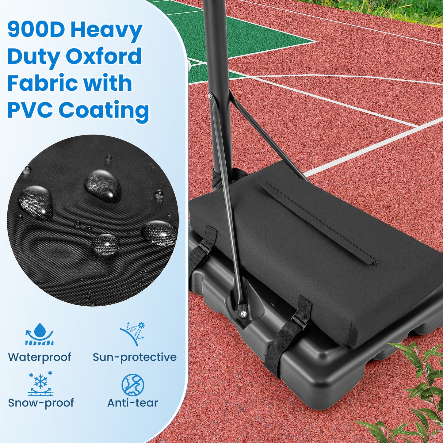 Basketball Hoop Sandbag Holds up to 300 LBS