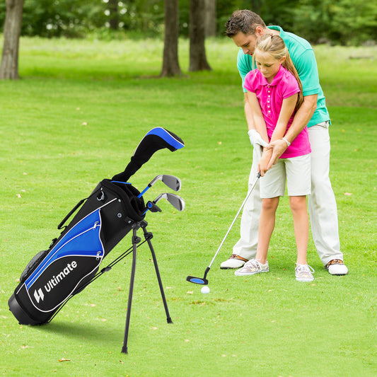Complete Golf Club Set for Children Age 11-13-Blue