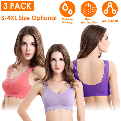 Wire-free Bra Light For Fitness Workout