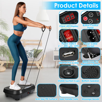Vibration Exercise Machine Vibrating Plate