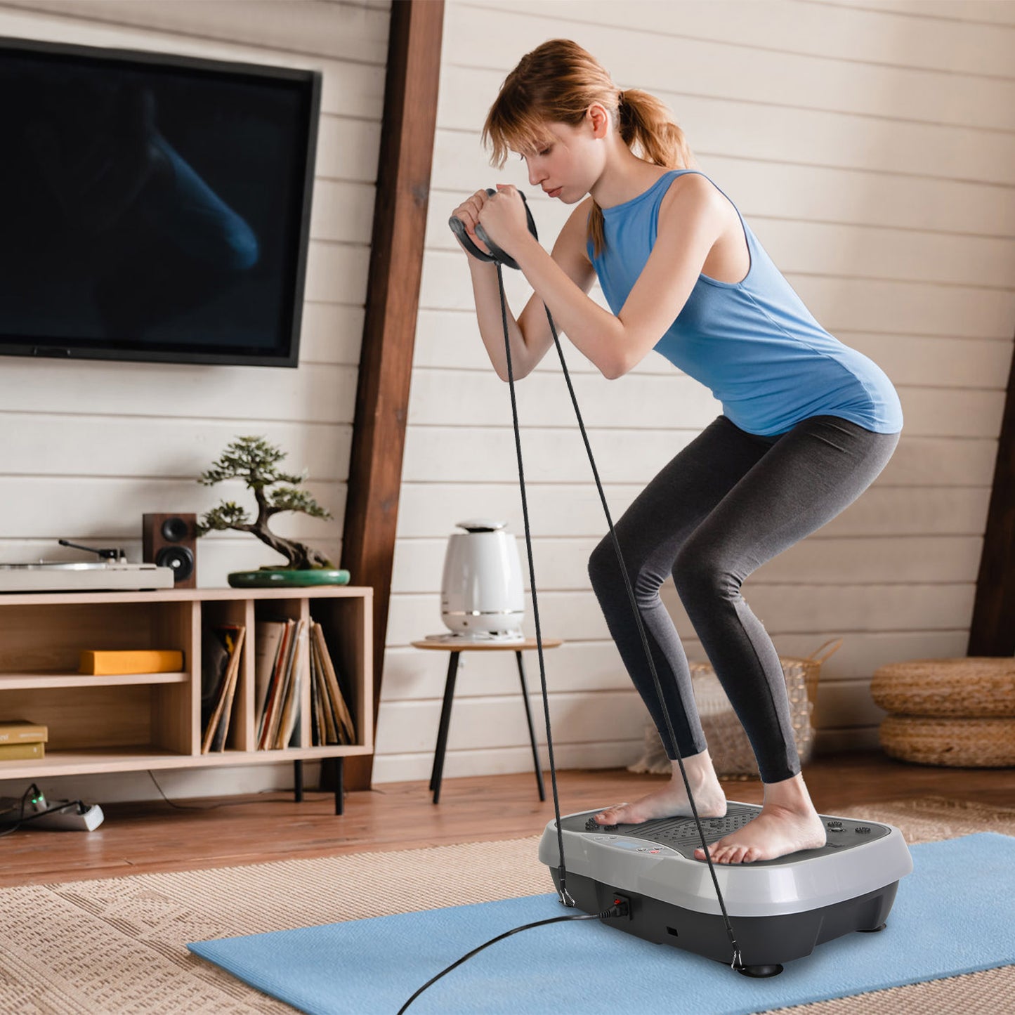 Vibration Exercise Machine With Remote Control