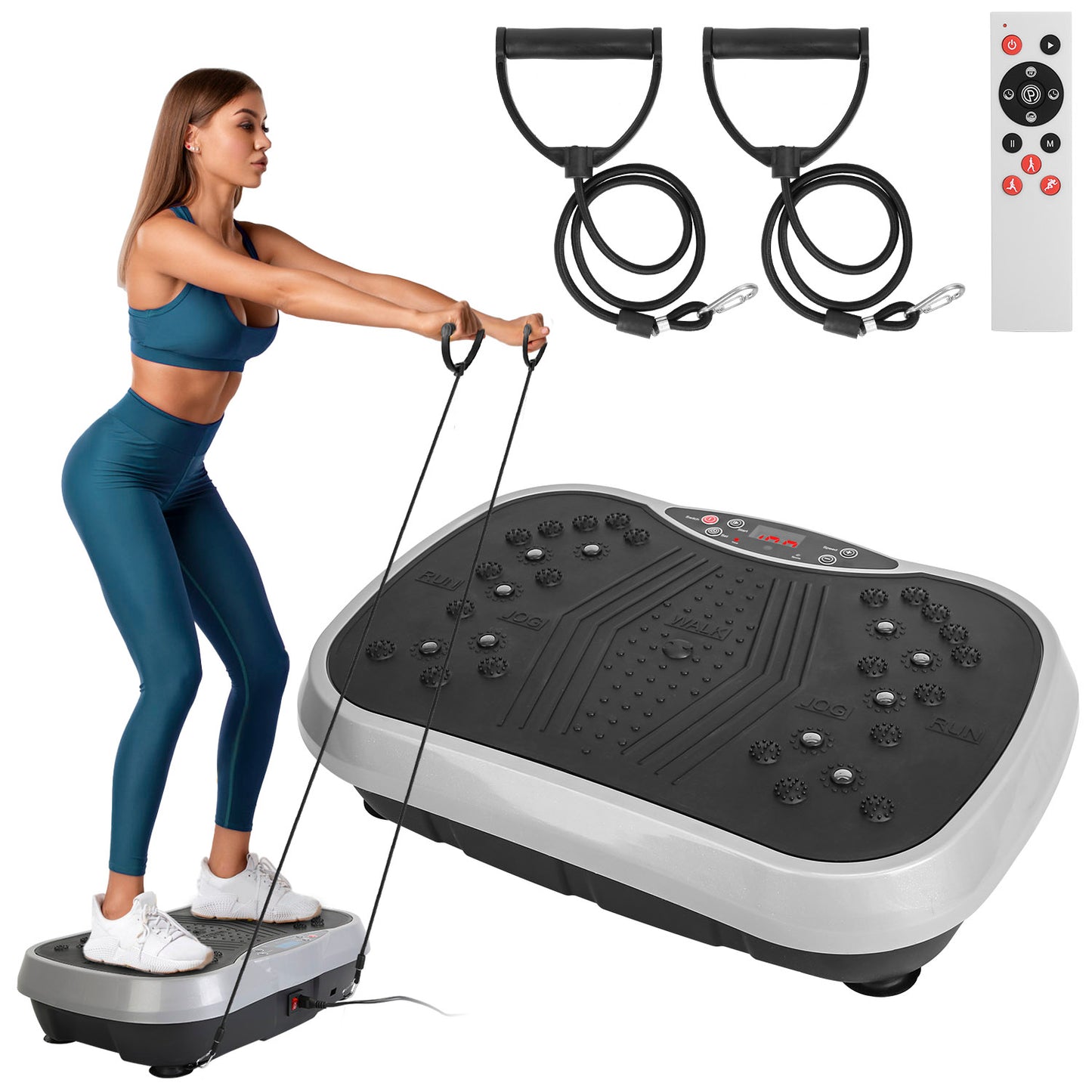 Vibration Exercise Machine With Remote Control