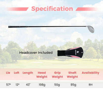 12° Individual Driver Golf Club for Women 460CC