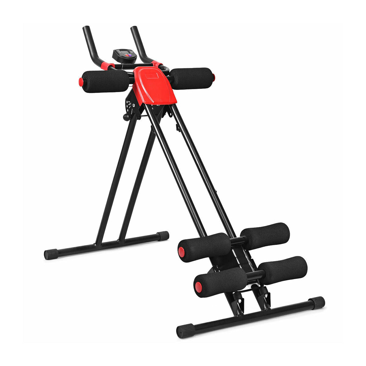 Abdominal Workout Equipment with LCD Monitor for Home Gym